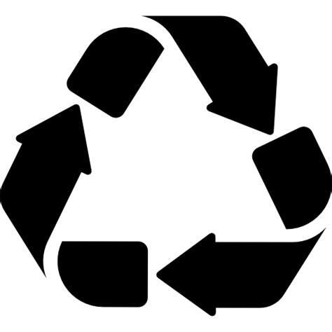 Señal de reciclaje   Iconos gratis de flechas