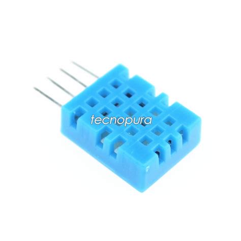Sensor de temperatura y humedad DHT11 para Arduino – Tecnopura