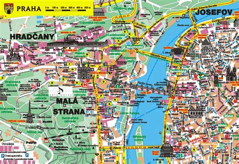 Seoul tv channel: Map of Prague, Czech Republic
