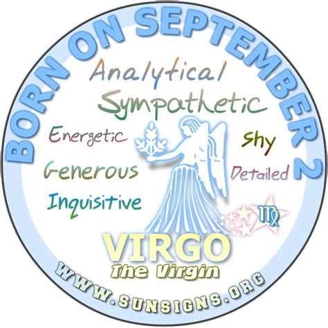 September 2 Zodiac Horoscope Birthday Personality ...