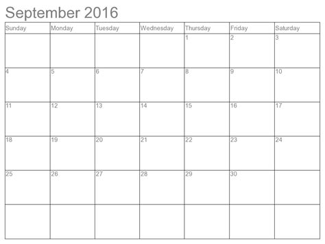 September 2017 Printable calendar | Blank Templates ...