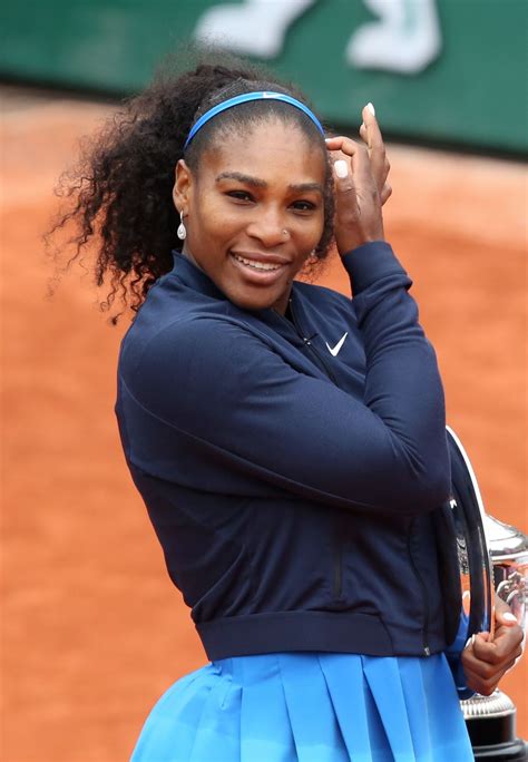 Serena Williams   2016 French Open Final Match at Roland ...