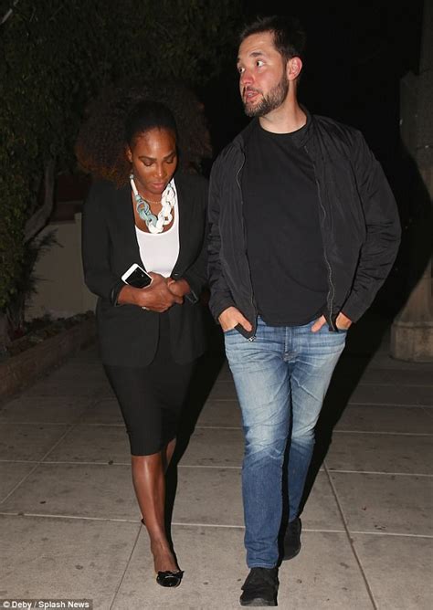 Serena Williams and Alexis Ohanian enjoy a dinner date ...