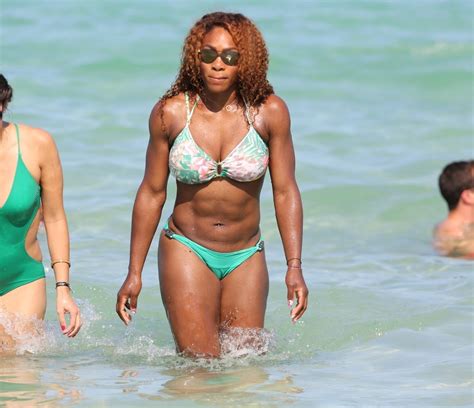 Serena Williams at the Beach 94 of 107   Zimbio