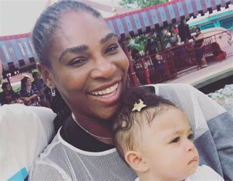 Serena Williams  baby took her first steps while her mum ...