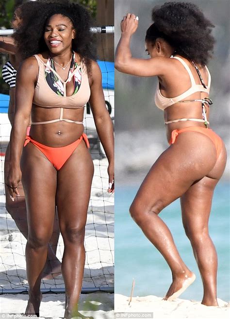 Serena Williams puts her hot body on display in Bahamas ...