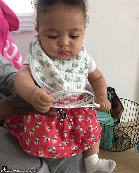 Serena Williams reveals her daughter has become a tennis ...