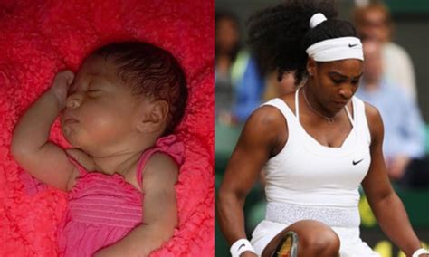 Serena Williams shares adorable new baby photo of daughter ...