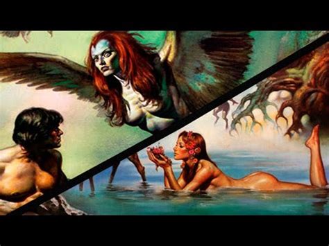 ||Seres mitologicos|| Las ninfas y las harpìas   YouTube