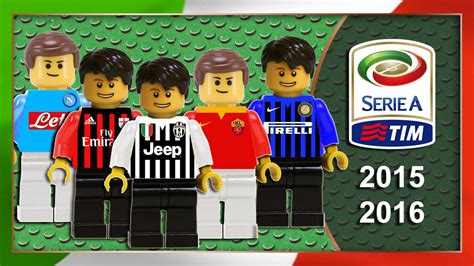 Serie A 2015/16 Sintesi e Goal campionato in Lego Calcio ...