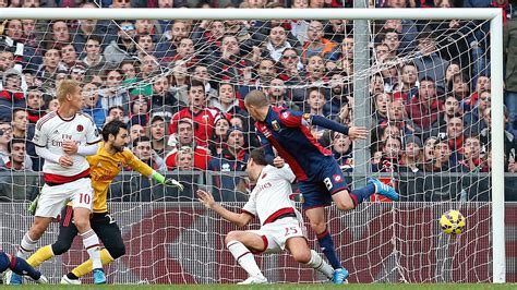 Serie A   AC Milan lose to Genoa Inter beaten by Udinese ...