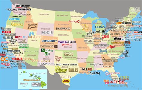 Series rodadas en EEUU por estados |  La maleta de una au ...