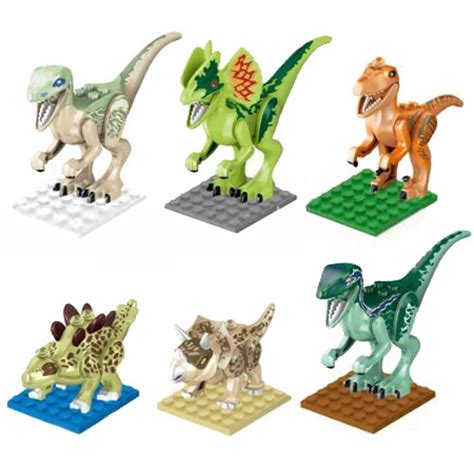 Set De Dinosaurios Compatible Con Lego   $ 350.00 en ...