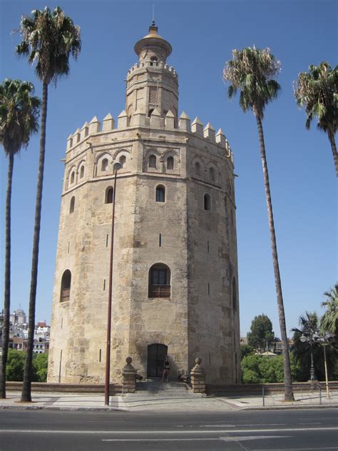 Sevilla. Parte 10. Torre del Oro y Torre de la Plata ...