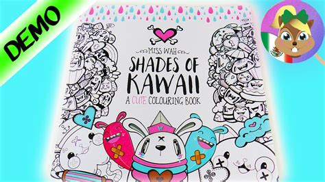 SHADES OF KAWAII | Libro para colorear al estilo KAWAII ...