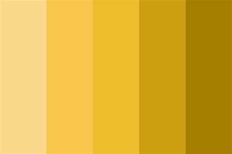 shades of yellow