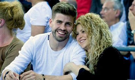 Shakira and Gerard Pique look so loved up as they enjoy ...