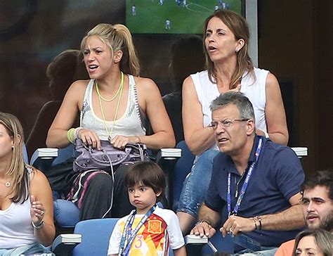 Shakira and sons feel Gerard Pique s pain as Spain bow out ...