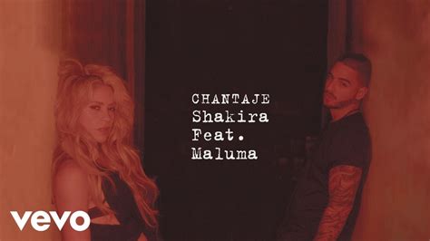 Shakira   Chantaje  Audio  ft. Maluma   YouTube