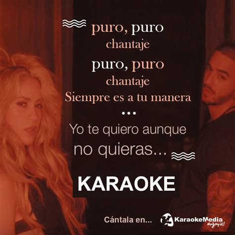 Shakira & Maluma – Chantaje versión Karaoke – Karaoke ...