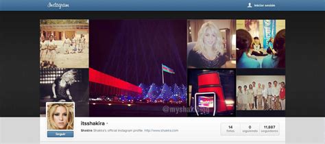Shakira   myshakiblog: MIra el Perfil Web Oficial de ...