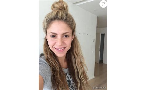 Shakira se montre sans maquillage sur Instagram en févier ...