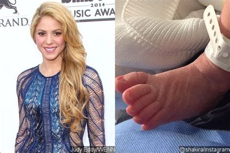 Shakira Shares First Pic of Newborn Son Sasha on Instagram