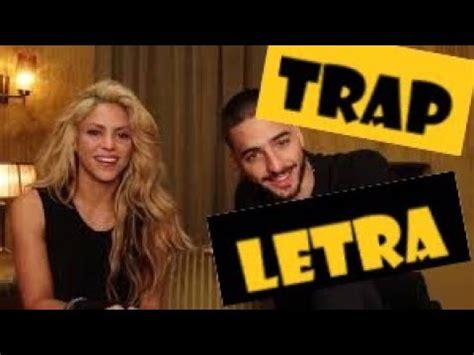 Shakira Trap Ft. Maluma Letra   Legendado   YouTube
