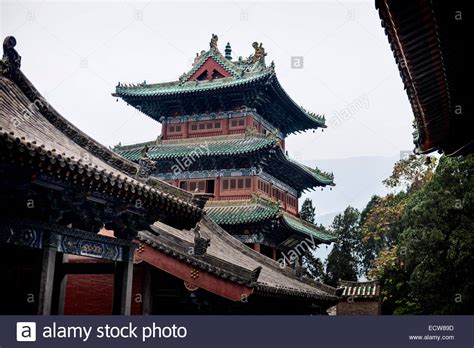 Shaolin Temple Bell Tower In Dengfeng, Zhengzhou, Henan ...