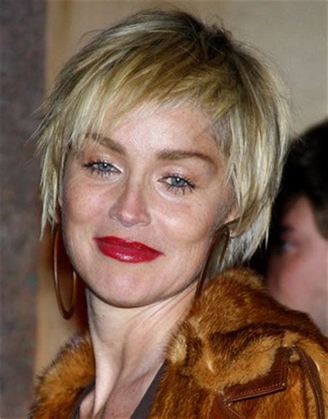 Sharon Stone Hairstyle 2   Short hairstyles for Women ...