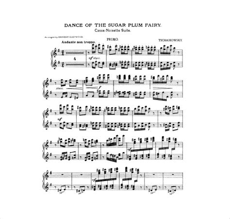 Sheet Music Template – 9+ Free Word, PDF Documents ...