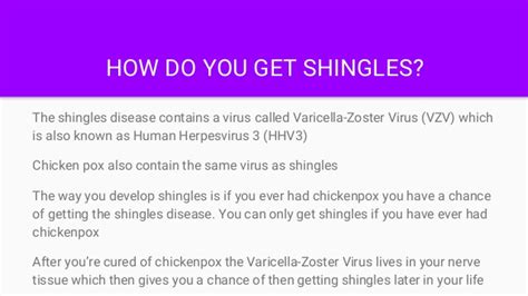 Shingles Symptoms Contagious