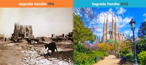 Short history of the Sagrada Familia