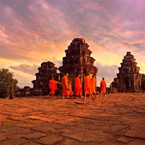Siem Reap, Cambodia, Phnom Penh, Cambodia   Sunset at ...