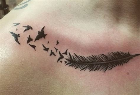 Significado de los tatuajes de plumas