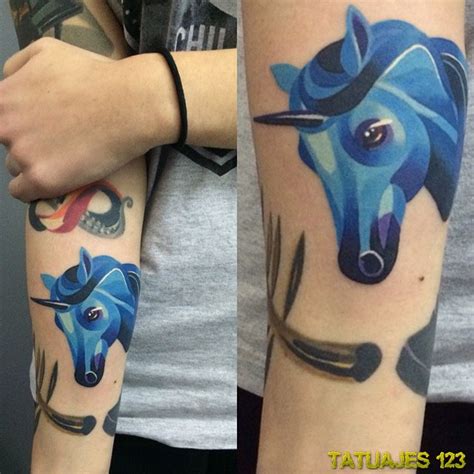 Significado de tatuajes de Unicornios   Tatuajes 123