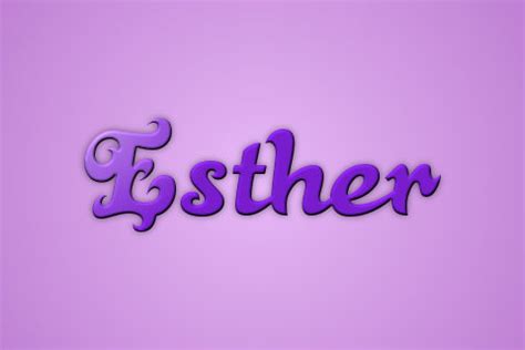 Significado del nombre Esther   ¿¿Te lo vas a perder??