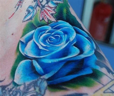 Significado del tatuaje de la rosa azul   Esoterismos.com