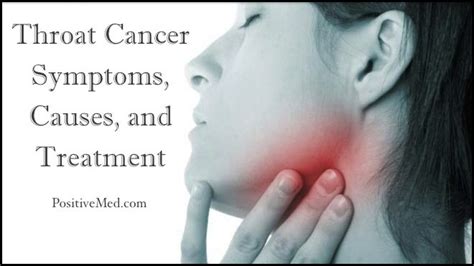Signs and symptoms of throat cancer