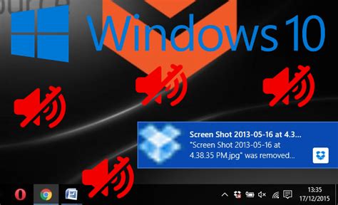 Silenciar las notificaciones de programas en Windows 10