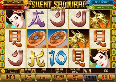 Silent Samurai Jackpot Slot Machine Online Gratis | Playtech