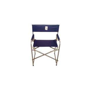 Silla Plegable Director Acero Azul| Las mejores ofertas ...