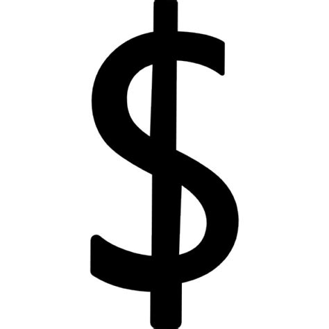 Símbolo de moneda del dólar | Descargar Iconos gratis