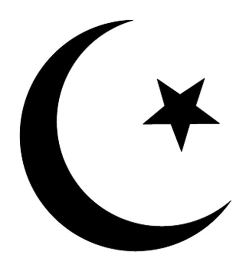 Simbolo Islamismo Lua Crescente   Sticker King   Adesivos ...