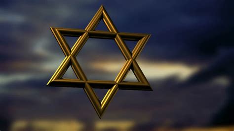 Símbolo / Judaísmo / Animación digital | HD Stock Video ...