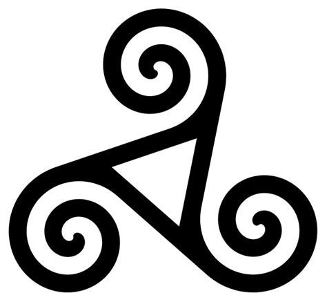 Símbolo típicamente celta con tres brazos…