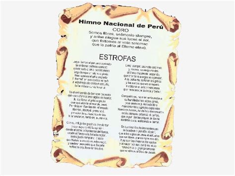 Símbolos patrios del Perú: El himno nacional | ElPopular.pe