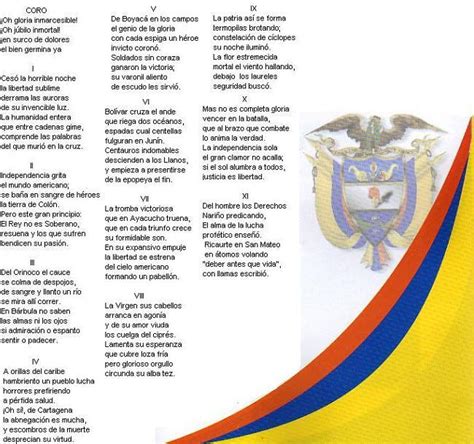 Simboloscolombianos   Himno Nacional