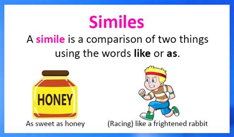 Similes | Figures of speech in English language