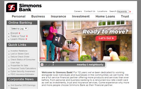 Simmons First Bank Online Banking Login | Online Banking